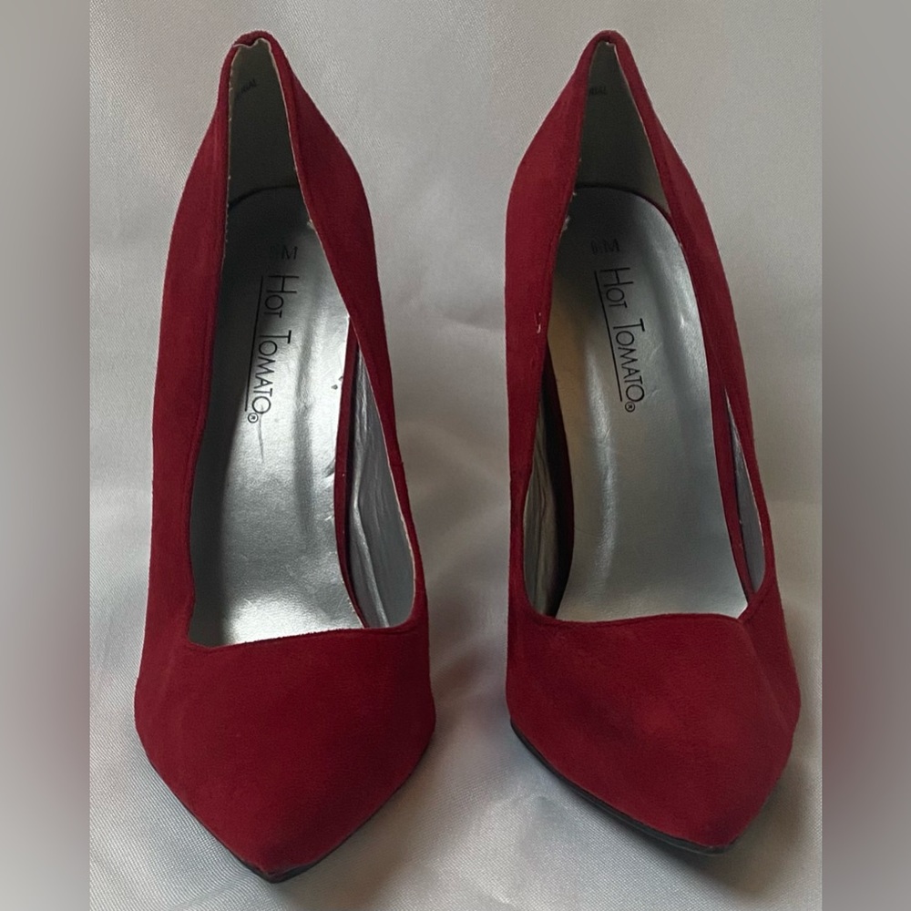 Hot Tomato Elegant Red Heels